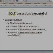 Adding New Row Into Web SQL Table PhoneGap Tutorial
