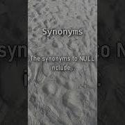 NULL Synonyms In MySQL Server