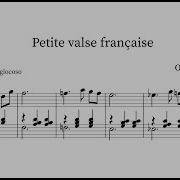 Paul Becker Petite Valse Française Op 2 3 1993