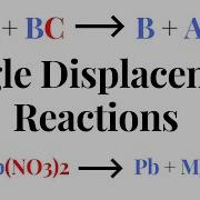 SINGLE DISPLACEMENT REACTIONS