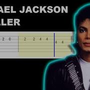 Michael Jackson Thriller Easy Guitar Tabs Tutorial
