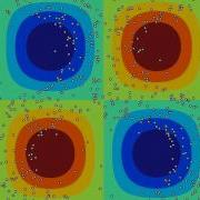 Particles In A Cellular Flow Field