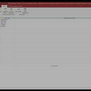 Creating A Table In Design View In Access
