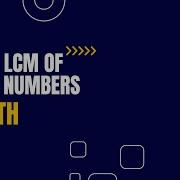 Find LCM Of Two Numbers Euclidean Algorithm