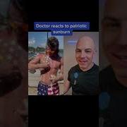 Doctor Reacts To The Most Patriotic Sunburn USA Patriot Skincancer Dermreacts Doctorreacts