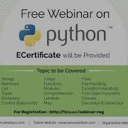 Live Python Webinar Python Programming For Beginners Python Tutorial Day 4 15 7 20 21 7 20
