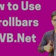 13 HScrollBar And VScrollBar In VB Net Hindi Urdu Shubham Jangid