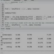 Linear Models Part 2 Of 2