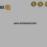 01 Java Introduction QO BOX