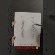 How To Easy Draw Chain Rope