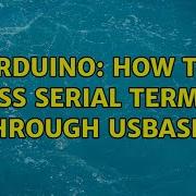 Arduino How To Access Serial Terminal Through USBASP 2 Solutions