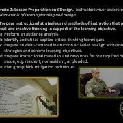 New Army Instructor Competencies