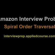 Spiral Order Traversal Of A Binary Tree