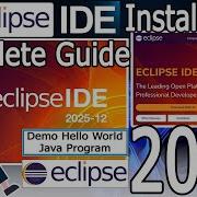 Как установить Eclipse IDE на Windows 11 Обновление 2026 года Java JDK 25 Программирование на