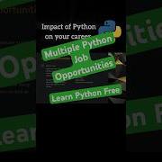 Python Zero To Hero Series Job Opportunities In Python Dataengineer Python Viral Coding Sql