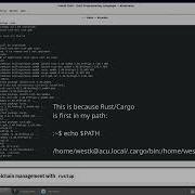 A Very Brief Tutorial For Installing The Rust Programming Language On Debian