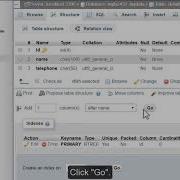 Inserting Fields Into Database Tables With PhpMyAdmin HOSTIMUL