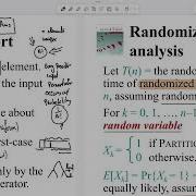 Lecture 6 Randomized Quicksort