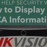 Hikvision AcuSense NVR I Series How To Display Live VCA Information