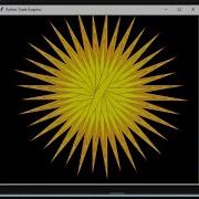 Python Turtle Sun Graphics In A Minute