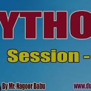PYTHON Tutorials Session 1 By Mr Nagoor Babu On 24 04 2020 5PM