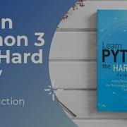 Learn Python 3 The Hard Way Introduction