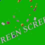GREEN SCREEN EFFECT SCATTER COLERED PAPER