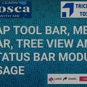 TOSCA SAP Automation Lesson 03 SAP Toolbar Menu Bar Tree View Status Bar Modules Usage