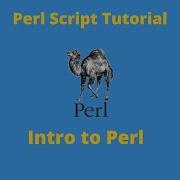 Введение в Perl Основы написания скриптов на Perl Часть 1