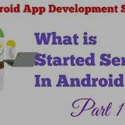 Android App Development Tutorial Series 15 Creating Started Services By Extending Service Class