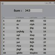 Java Tutorial How To Get The Sum Of JTable Column Values Using Java With Source Code