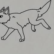 Wolf Running Animation