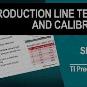 Light Sensor Production Line Testing And Calibration