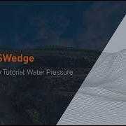 Учебное пособие SWedge Давление воды