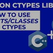 Использование структур и классов с Python Ctypes