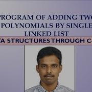 Program Of Adding Two Polynomials By Single Linked List Lecture 20