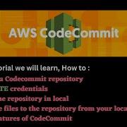 AWS CodeCommit Tutorial How To Create Clone And Push Repositories