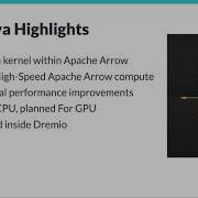 How To Run SQL Based Workloads With Apache Arrow Strata London 2019