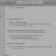 IPhone IPad Tutorial Lesson 4 Advanced Hello World Using IB And Code