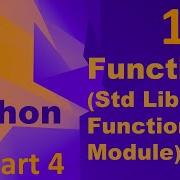 Python Function Standard Library Functions Modules Computer Science Chapter 7 Class 11