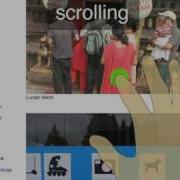 Multitouch Browser Concept Scrolling