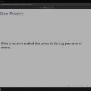 Programming Example Recursion Print String In Reverse