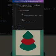 Simple Christmas Tree Animation HTML CSS