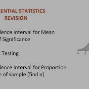 Inferential Statistics Revision Handout Hypothesis Testing Z Scores P Value Etc Leaving Cert