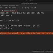 How To Solve Geany Doesn T Open The Terminal To Execute Program