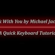 Rock With You Keyboard Tutorial