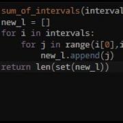 Python Sum Of Intervals Codewars 4KYU