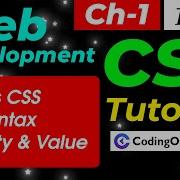 1 What Is CSS CSS Syntax CSS 2 Tutorial For Beginners Web Development Tutorial In Hindi