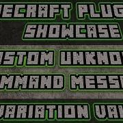 Minecraft Bukkit Plugin Custom Unknown Command Message Set A New Message