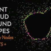 Point Cloud Around Shapes Geometry Nodes Blender 3 3LTS